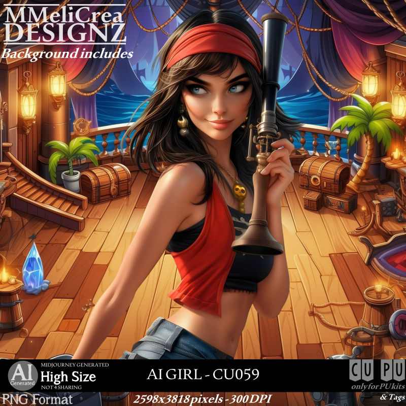 (image for) AI - GIRL CU059 (CU4PU/PNG)